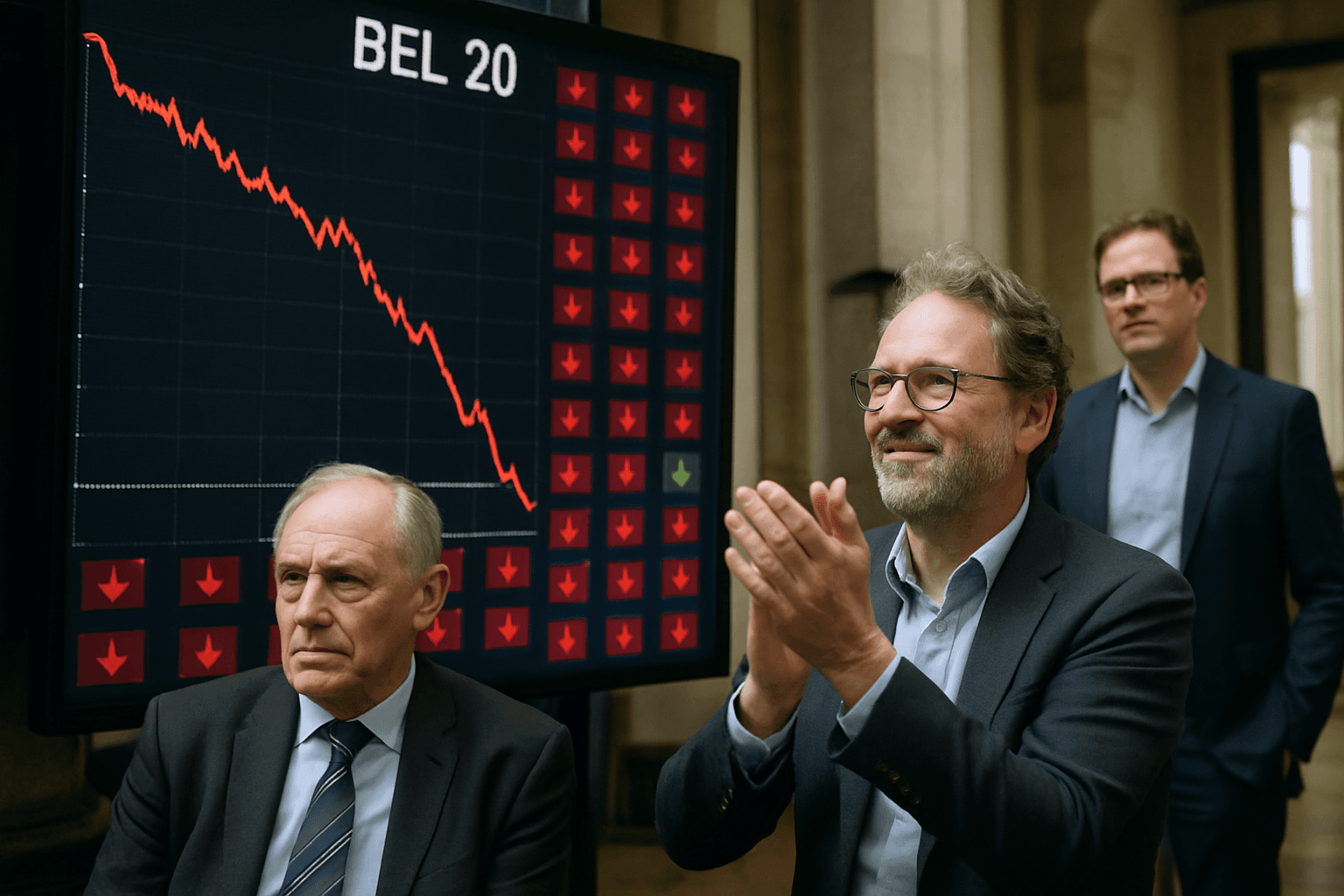 Bel20 kleurt rood door duikvlucht Syensqo, UCB vangt applaus