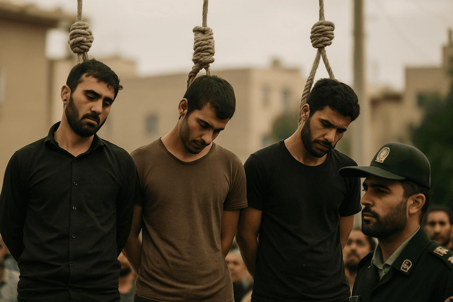 Iran executeert drie mannen na protesten: Internationale bezorgdheid over eerlijk proces