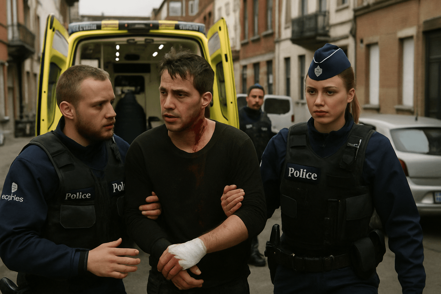 Schietincident in Anderlecht: Persoon Gewond aan Arm en Nek na Ruzie